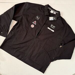 BRAND NEW BLACK ZIP MENS SIZE XL MOTOSPORT JACKET